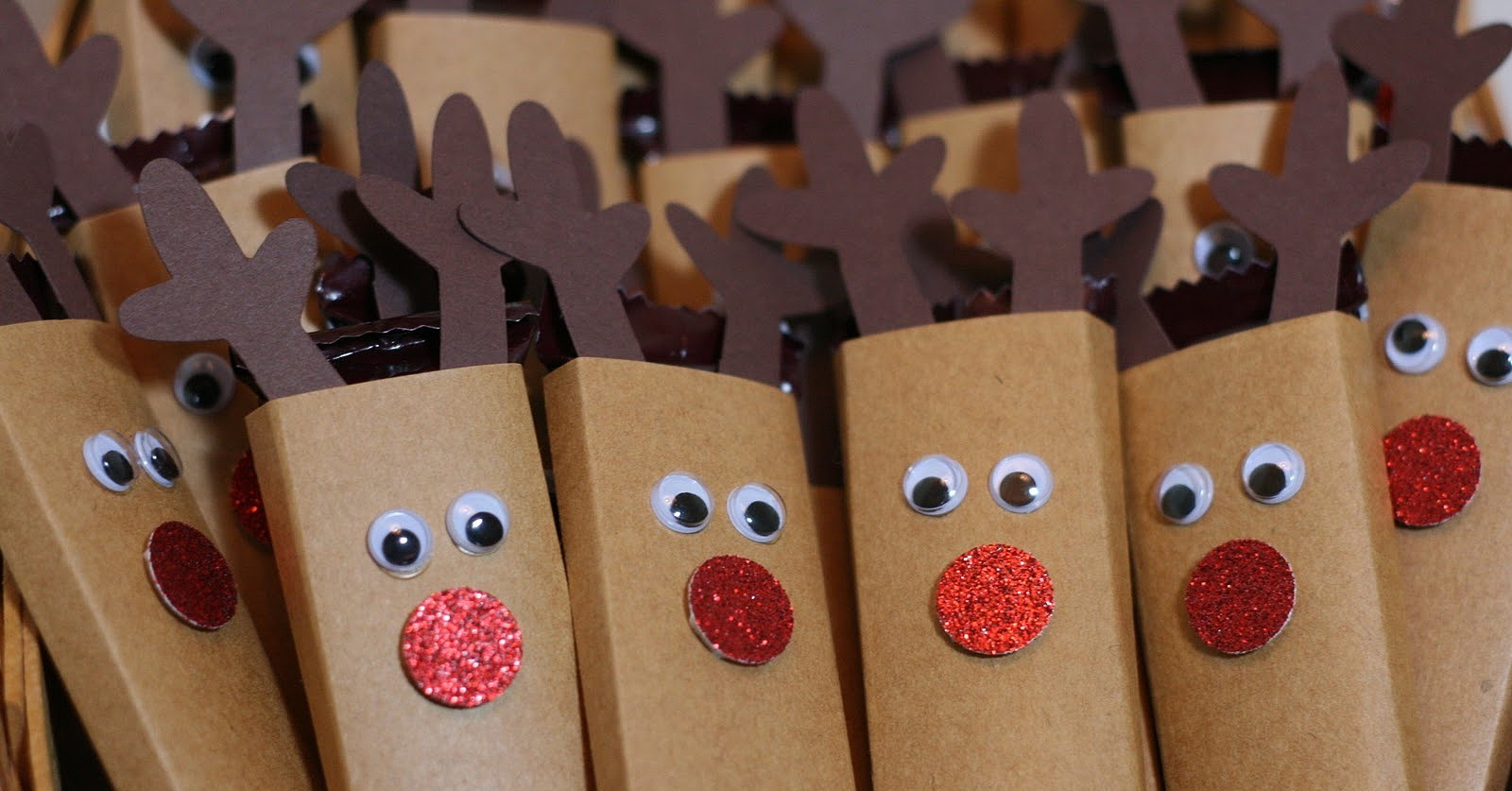 Gifts For Large Groups
 Reindeer Candy Bars