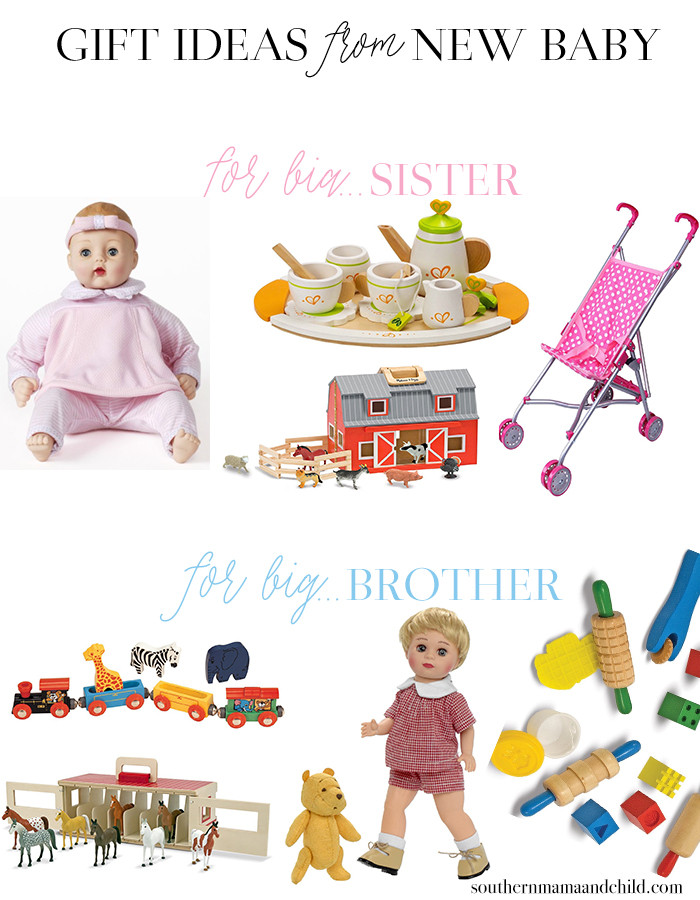 Gifts From New Baby To Big Brother
 Gift Ideas from New Baby to Big Brother or Sister