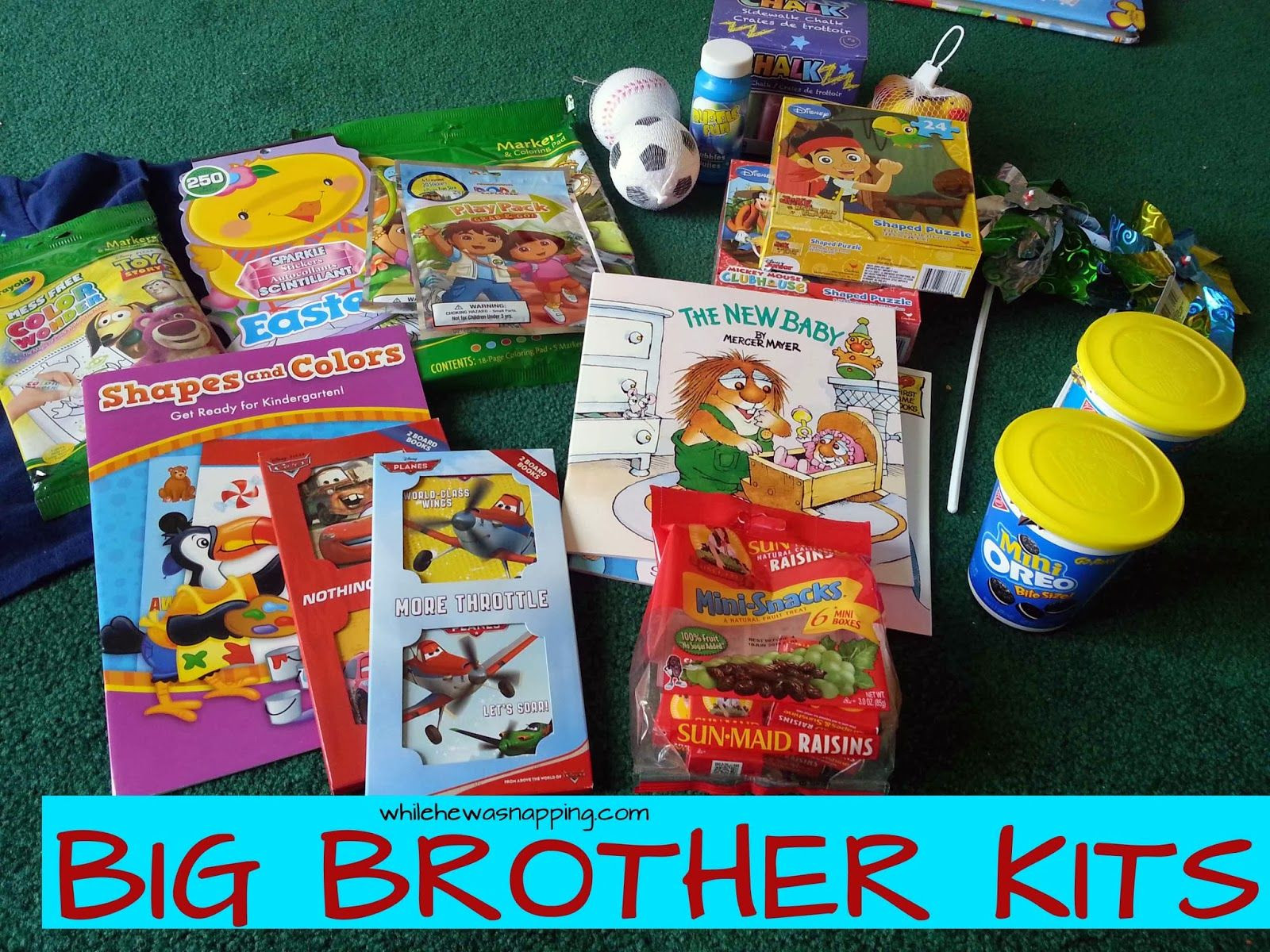 Gifts From New Baby To Big Brother
 Big Sibling Kits From the Baby