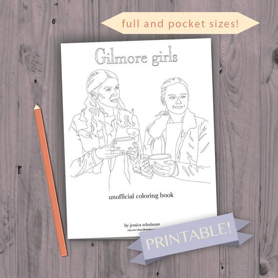 Gilmore Girls Coloring Pages
 Gilmore Girls Coloring Book Printable Coloring Book