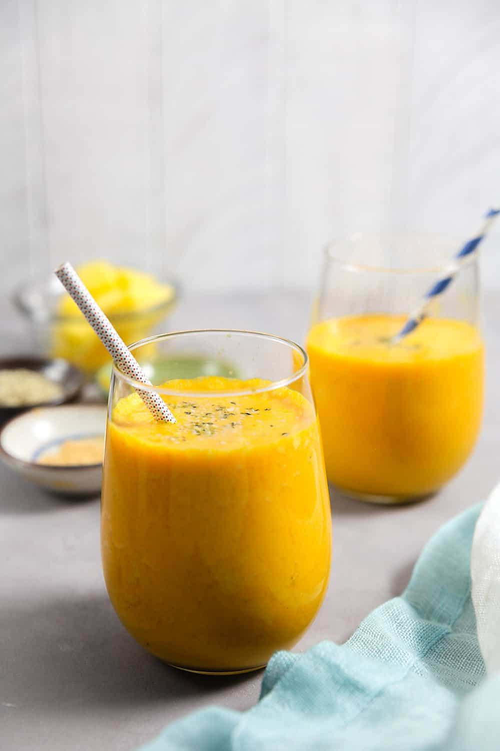 Ginger In Smoothies
 Pineapple Ginger Immunity Smoothies