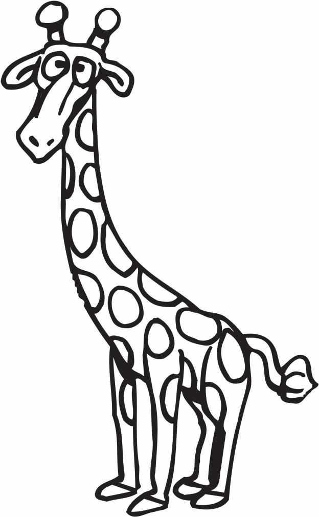 Giraffe Coloring Pages Printable
 Coloring Pages for Kids Giraffe Coloring Pages for Kids