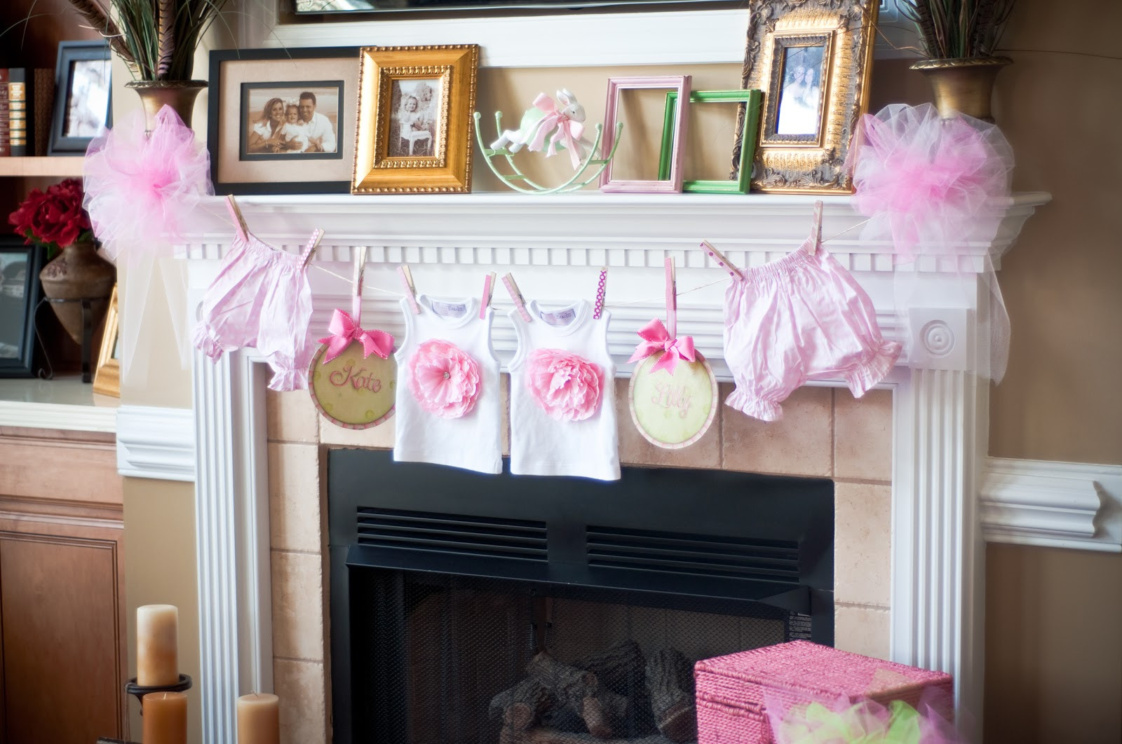 Girl Baby Shower Decoration Ideas
 paws & re thread baby shower decorating ideas clothes