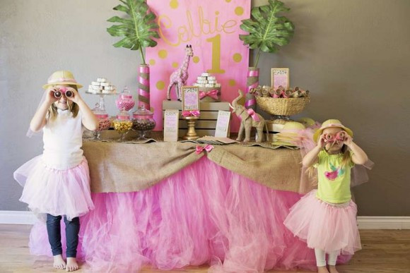 Girl Birthday Decorations
 12 Must See Pink and Gold Parties