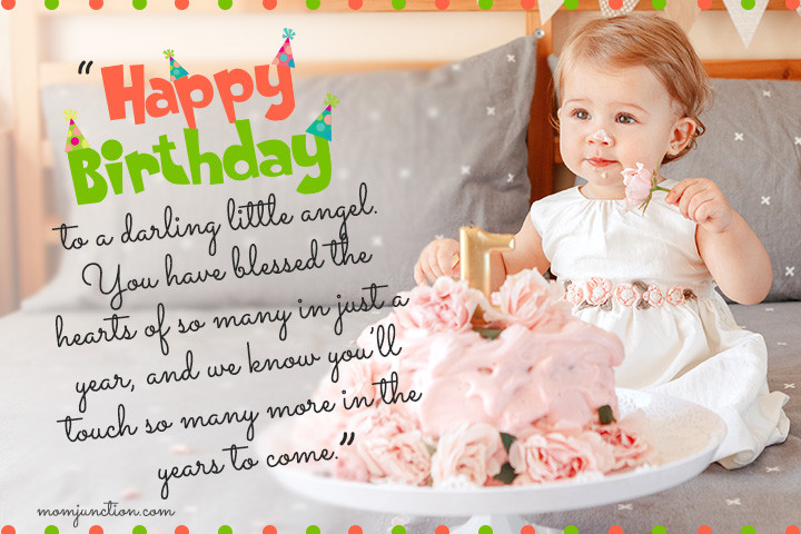 Girl Birthday Wishes
 106 Wonderful 1st Birthday Wishes And Messages For Babies