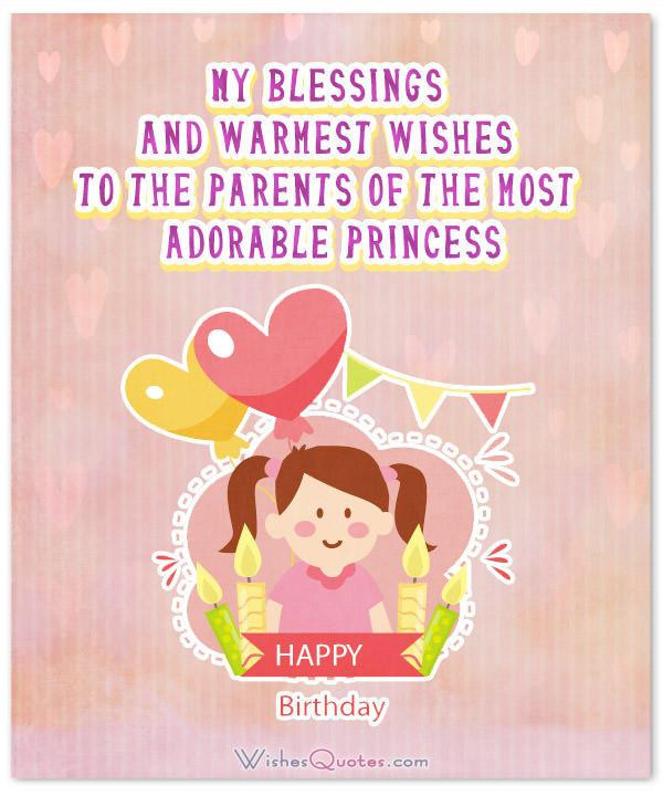 Girl Birthday Wishes
 Adorable Birthday Wishes for a Baby Girl By WishesQuotes