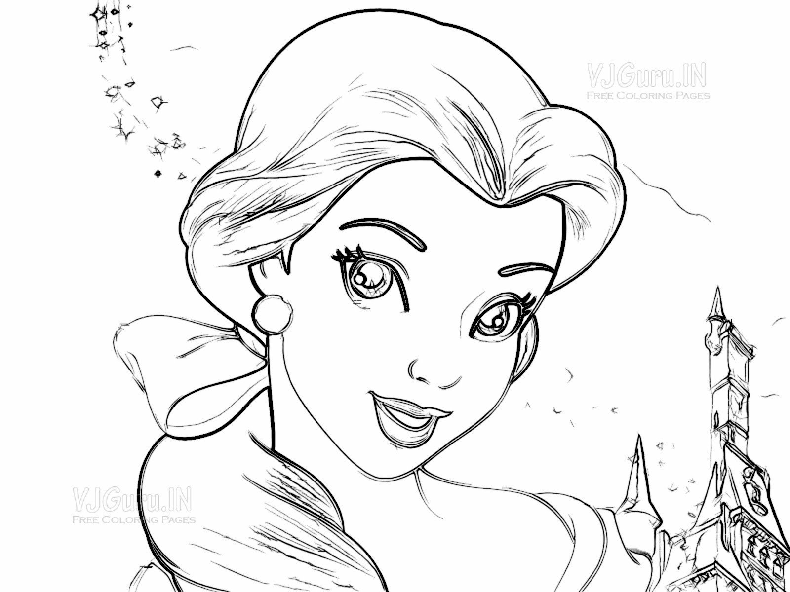 Girl Coloring Pages Printable
 Free line Printable Coloring Pages How to Draw HD Videos