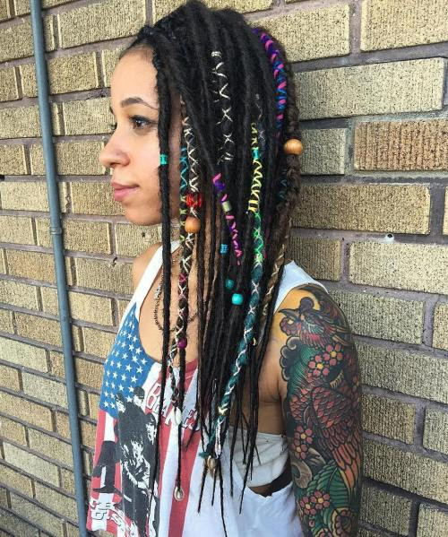 Girl Dreads Hairstyles
 30 Creative Dreadlock Styles for Girls and Women