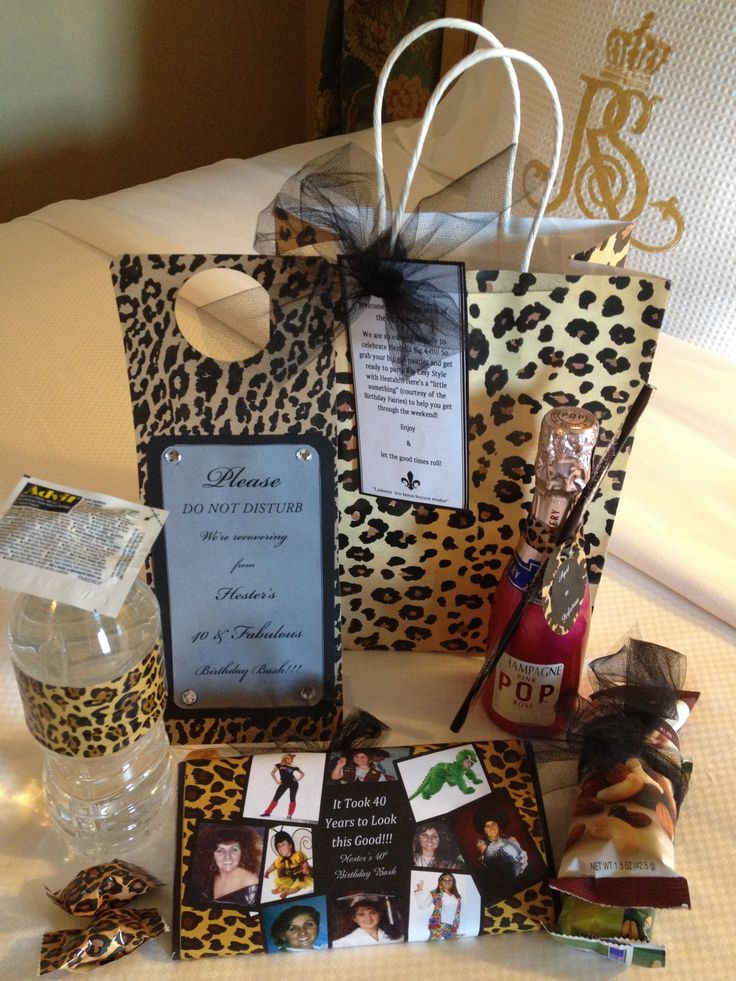 Girlfriend Getaway Gift Ideas
 40th Birthday "Cougar" Girls Weekend Wel e Bag