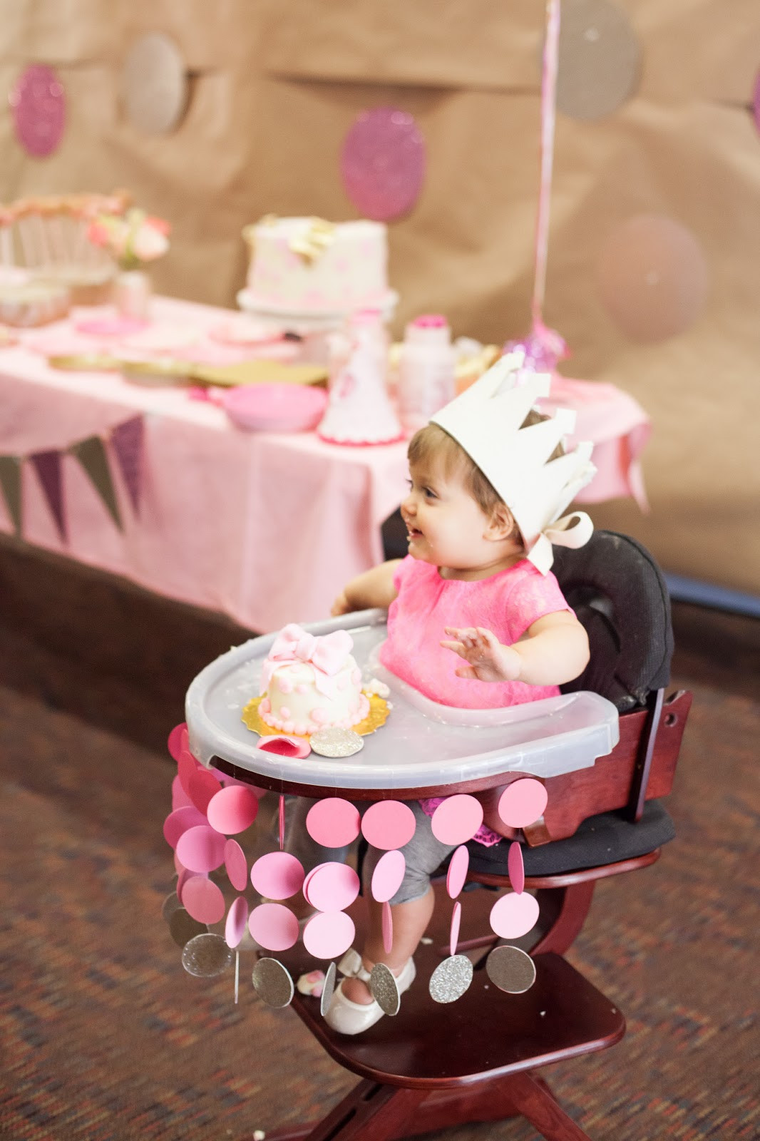 Girls First Birthday Party Ideas
 Nat your average girl 1st birthday party decor