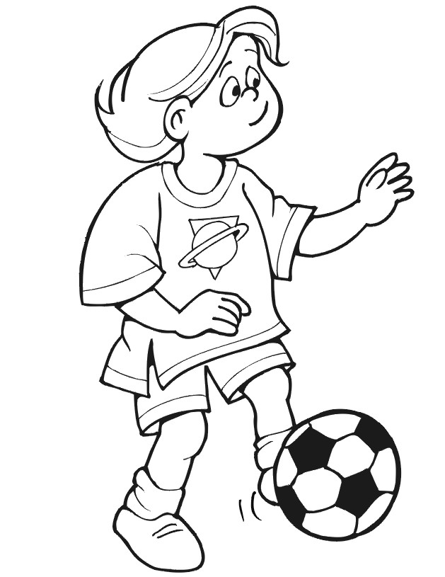 Girls Soccer Coloring Pages
 HomeschoolingK October 2007