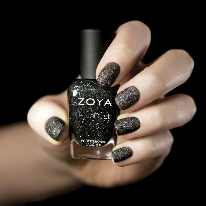Glitter Matte Nails
 Zoya New Nail Polish Collection "PixieDust" is All About