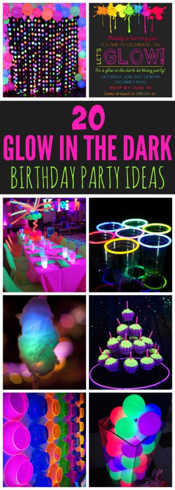 Glow In The Dark Pool Party Ideas
 20 Epic Glow In The Dark Party Ideas Pretty My Party