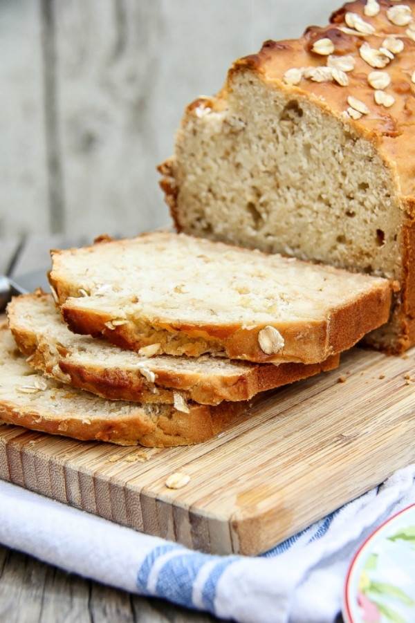 Gluten Free Bread Recipe No Yeast
 Homemade Gluten Free Honey Oat Bread