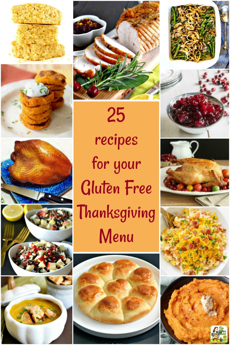Gluten Free Dairy Free Thanksgiving
 25 recipes for your Gluten Free Thanksgiving Menu