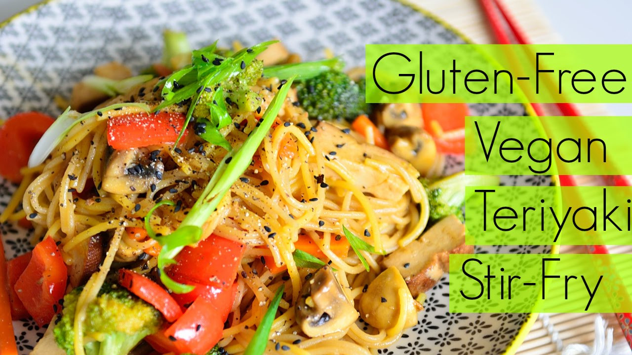 Gluten Free Stir Fry Recipes
 Healthy Vegan Gluten Free Teriyaki Noodles & Ve ables