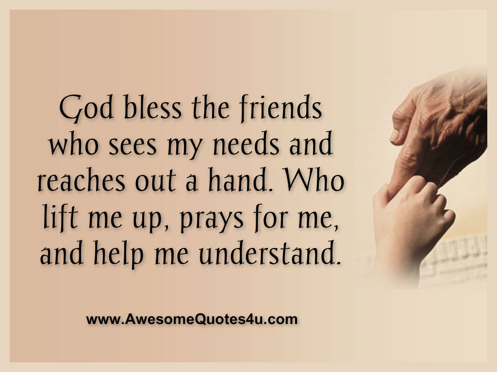 God Friendship Quotes
 My Friends Are Blessings Quotes QuotesGram