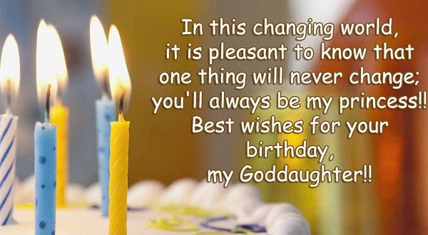 Goddaughter Birthday Wishes
 Happy Birthday to My Goddaughter Wishes & Quotes