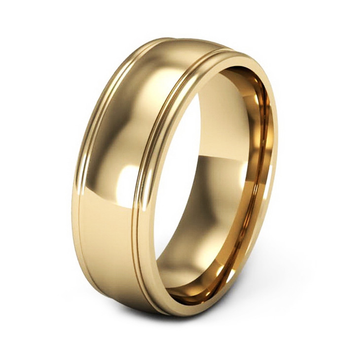 Gold Men Wedding Bands
 Gold Wedding Rings for Men