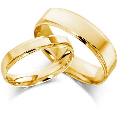 Gold Wedding Rings
 Lets married