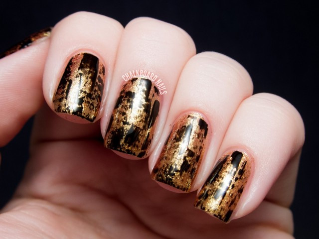 Golden Nail Art Designs
 Golden Nails Art Design