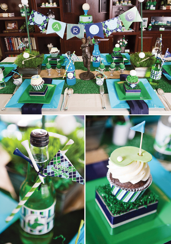 Golfing Birthday Party Ideas
 the Green Father s Day Golf PAR TEE Hostess with