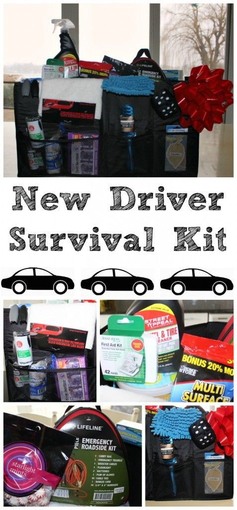 Good 16Th Birthday Party Ideas For Guys
 New driver survival a great DIY t for your new driver