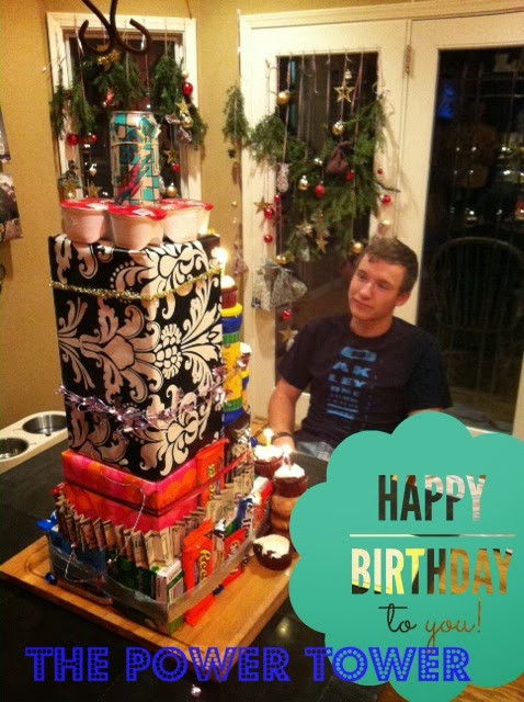 Good 16Th Birthday Party Ideas For Guys
 Teenage Birthday Gift Tower Instead of Just Cake