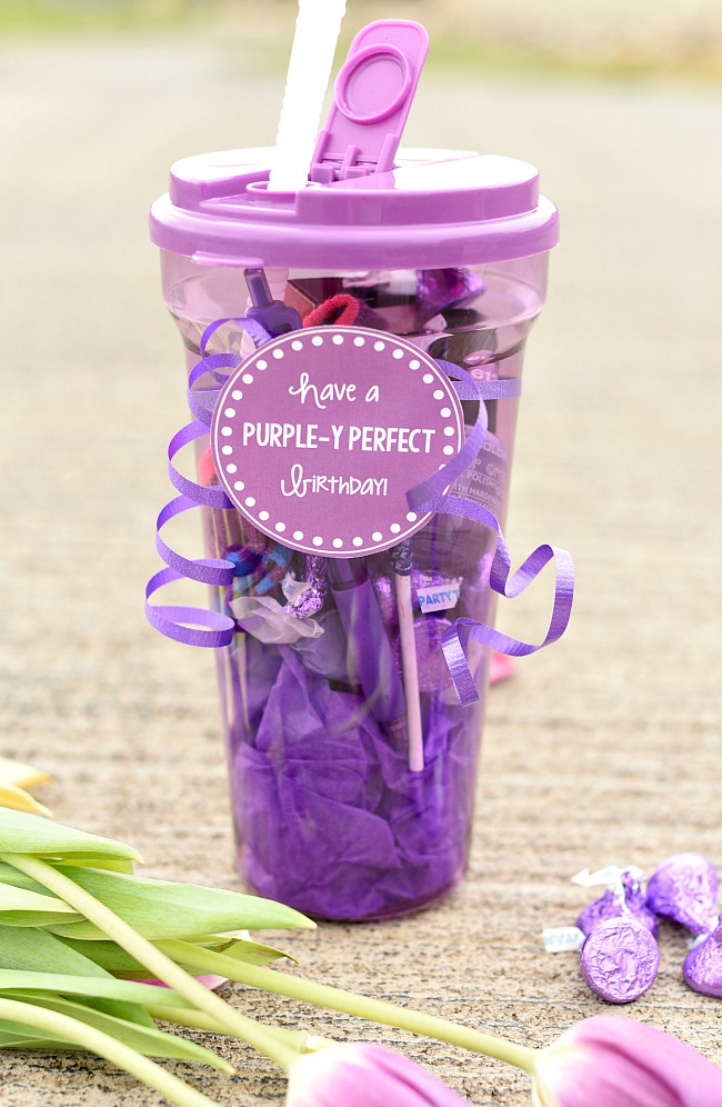 Good Birthday Gift Ideas
 Purple Themed Birthday Gift for Friends – Fun Squared
