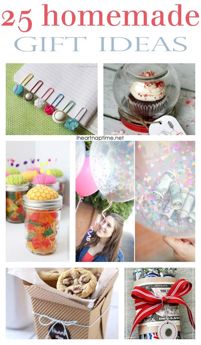 Good Birthday Gift Ideas
 25 fabulous homemade ts I Heart Nap Time