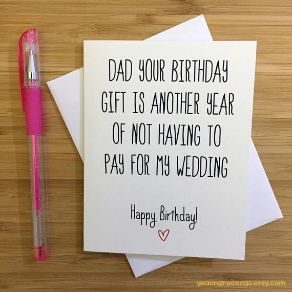 Good Gifts For Dads Birthday
 Happy Birthday Dad Card for Dad Funny Dad Card Gift for