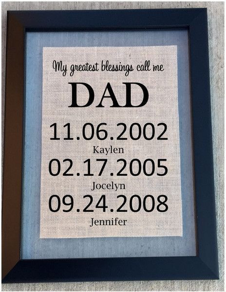 Good Gifts For Dads Birthday
 My greatest blessings Sign CHOOSE DAD MOM GRANDMA