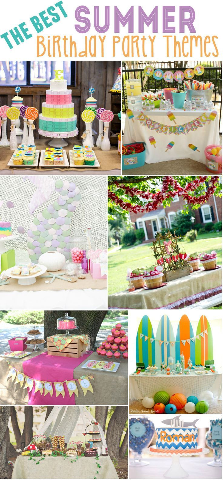 Good Summer Party Ideas
 15 Best Summer Birthday Party Themes
