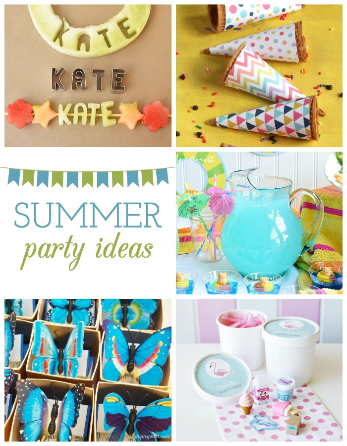 Good Summer Party Ideas
 Bloggers Best Summer Party Ideas