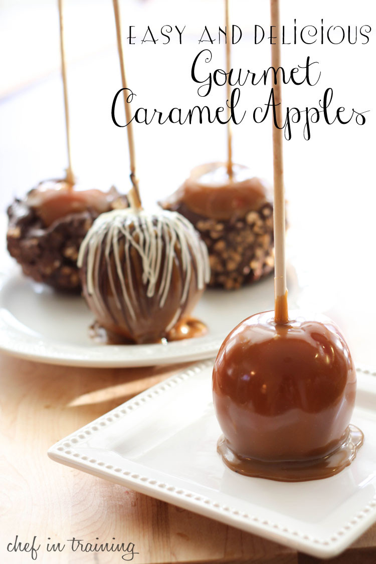 Gourmet Candy Apple Recipes
 Gourmet Caramel Apples Chef in Training
