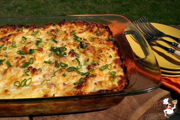 Gourmet Scalloped Potatoes
 She Bakes Guest Post from Pocket Change Gourmet Ham and