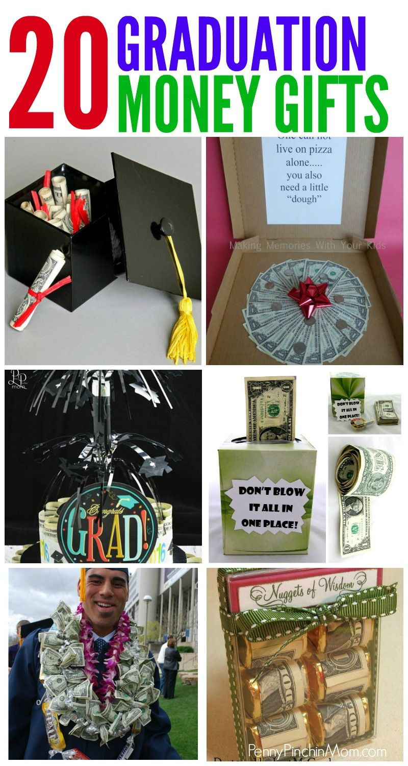 Grad Gift Ideas For Girls
 More than 20 Creative Money Gift Ideas