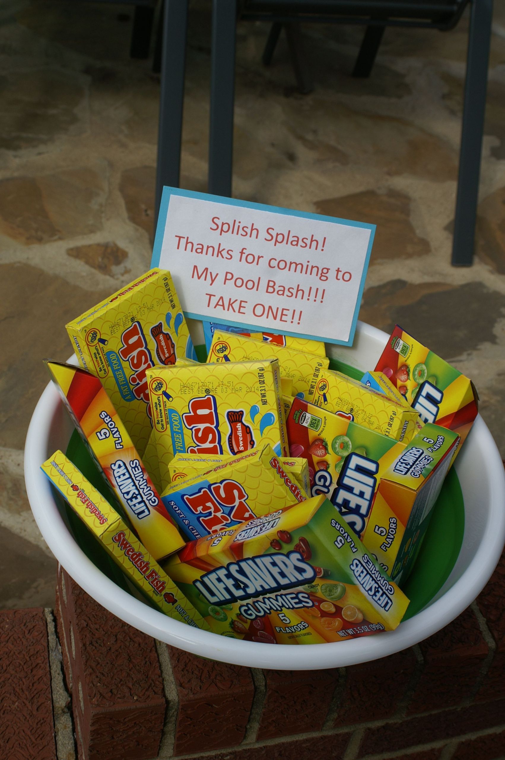 Graduation Favor Ideas For A Beach Party
 party favors for pool beach party eping it simple