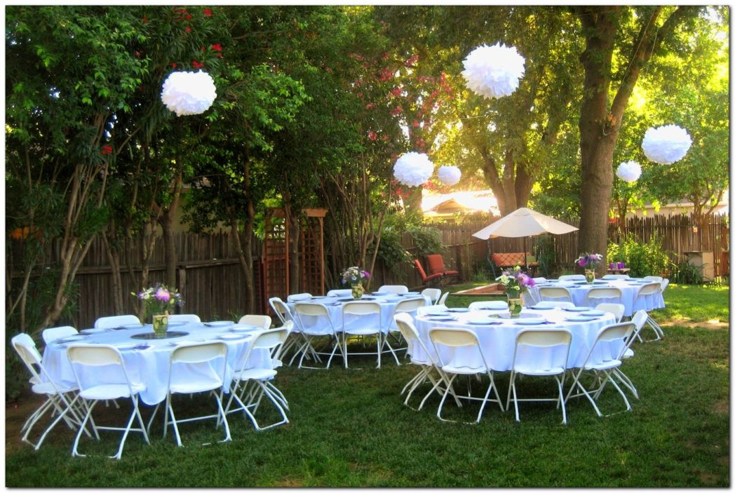Graduation Garden Party Ideas
 Impressive Easy Backyard Designs