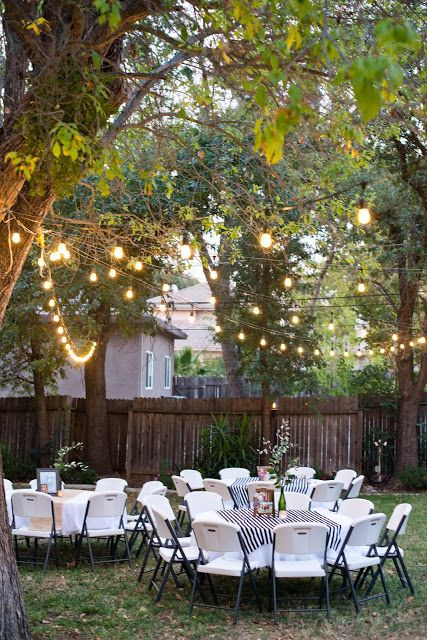 Graduation Garden Party Ideas
 Backyard Birthday Party For the Guy in Your Life