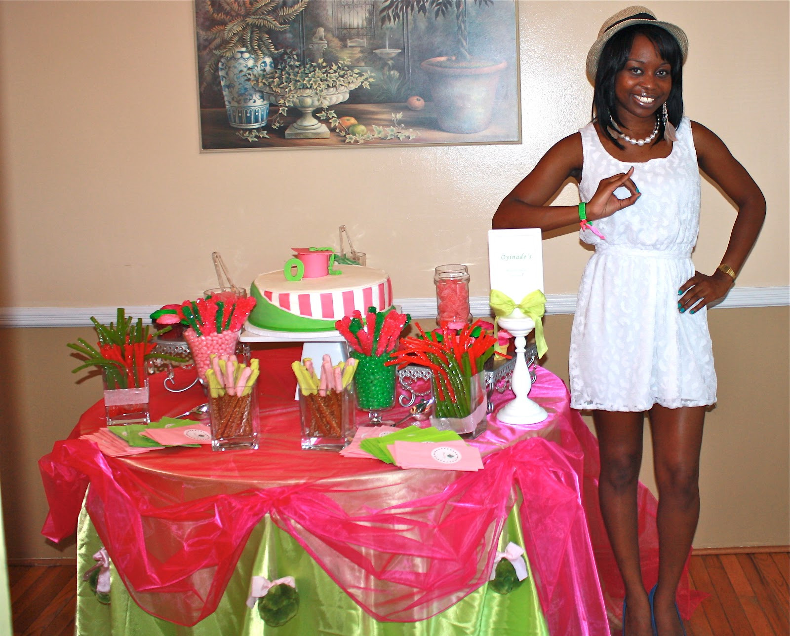 Graduation Party Cookout Ideas
 Enchanted Expectations Pink and Green Graduation Party