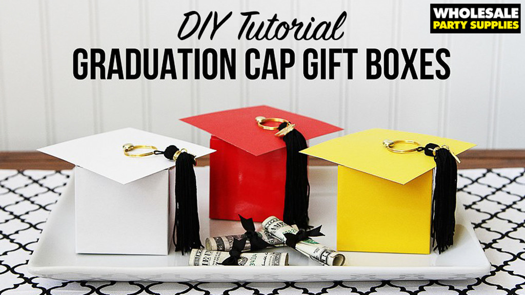 Graduation Party Favor Ideas Diy
 DIY Graduation Cap Favor Box