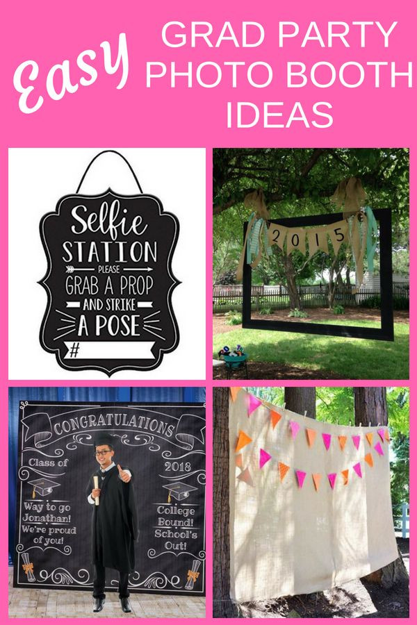 Graduation Party Photo Booth Ideas
 Grad Party Booth Ideas