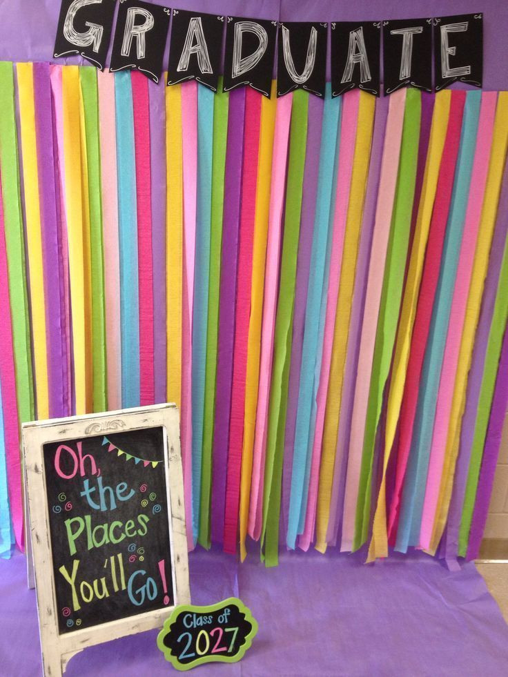 Graduation Party Photo Booth Ideas
 Our kindergarten Graduation photo booth