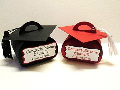 Graduation Party Souvenirs Ideas
 Amazon Personalized Graduation Favor Boxes