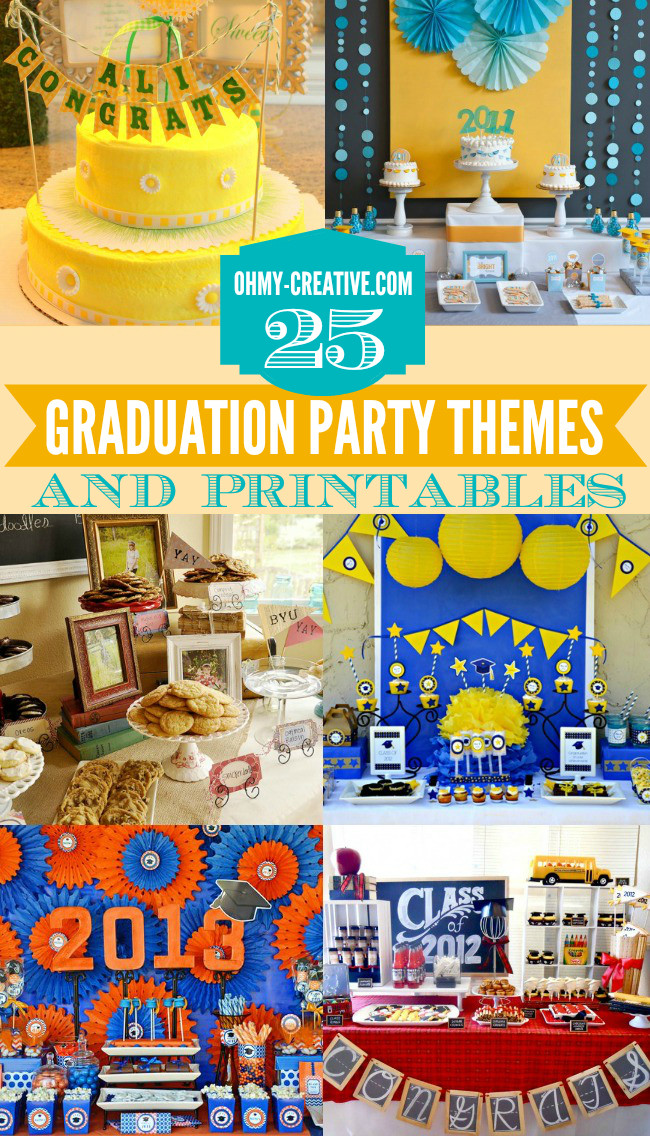 Graduation Party Themes Ideas
 25 Graduation Party Themes Ideas and Printables