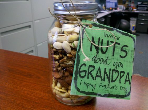 Grandpa Birthday Gifts
 Nuts About Grandpa