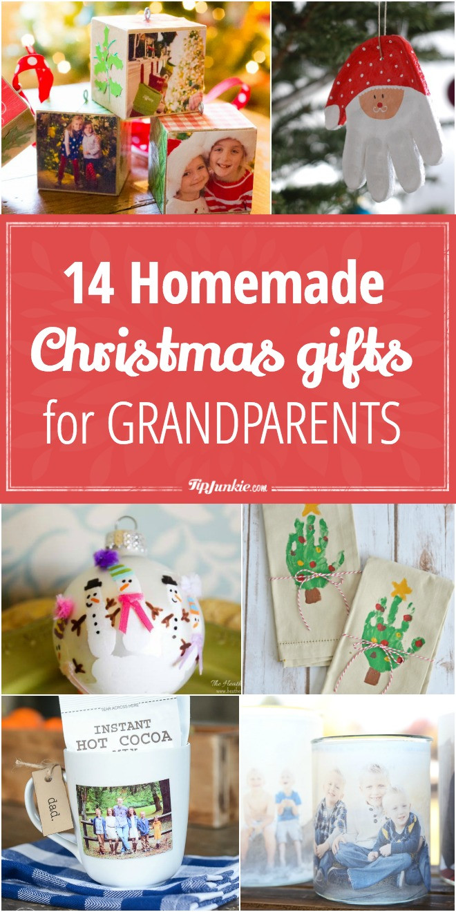 Grandparent Gift Ideas From Baby
 14 Homemade Christmas Gifts for Grandparents Tip Junkie