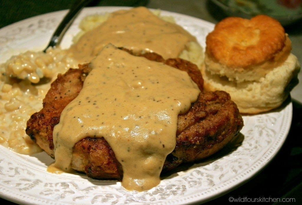 Gravy For Lamb Chops
 Southern Fried Pork Chops with Country Gravy Wildflour s