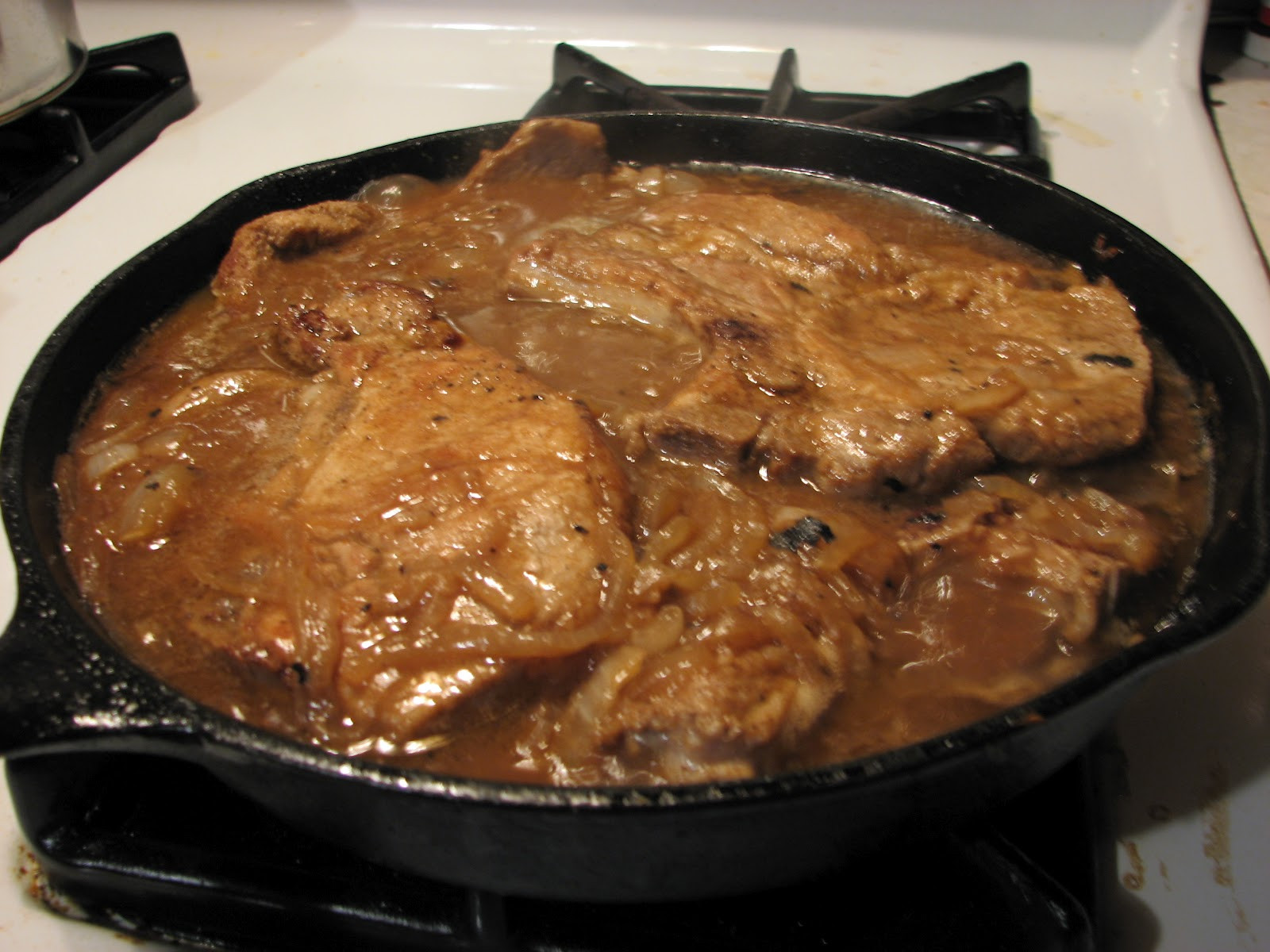 Gravy For Lamb Chops
 Throwing it all in the pot Smothered Pork chops with